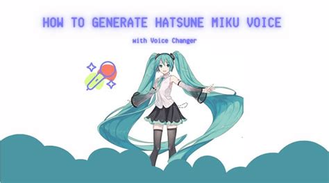 Now you can talk and your voice will sound like that of a Japanese guy or girl. . Miku voice generator
